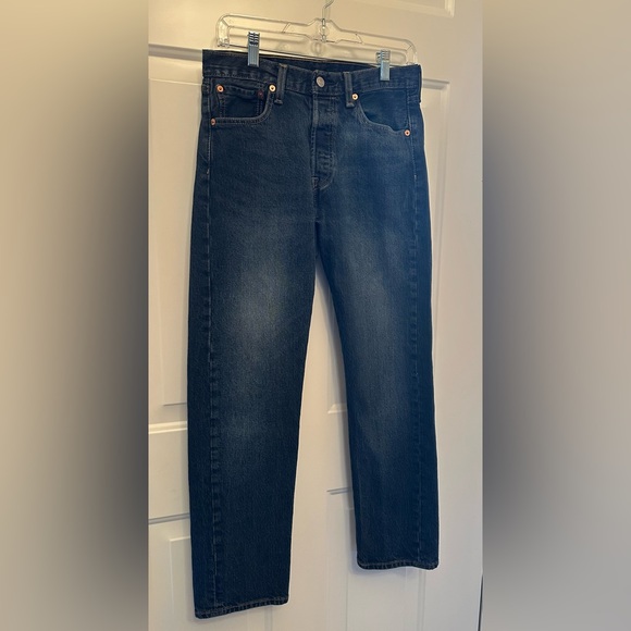 Men’s Levi’s 501 Original Fit Jeans Dark Wash | W29 L30 | Excellent - Picture 3 of 6